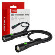 Lampa inspekcyjna akumulatorowa na szyję 2xP50 1000mAh (BATT) AMIO-04671 - 12