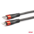 Kabel UC-19 USB-C + Lightning iphone 200 cm FullLINK AMIO-02931 - 4