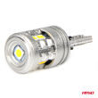 Żarówki LED STANDARD T10 W5W 6x3020 + 1x3030 SMD White 12V 24V AMIO-03718 - 3