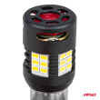 Żarówki LED CANBUS PRO series 1156 BA15S P21W R10W R5W 24x3020 SMD FAN White 12V 24V AMIO-03721 - 3