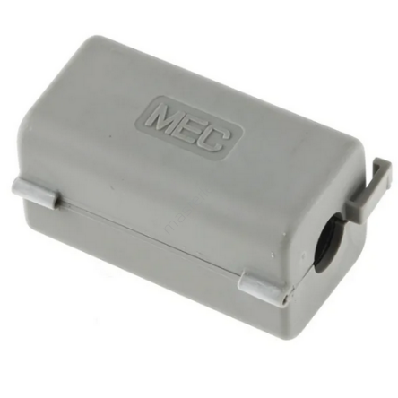 Essentra Snap-on ferrite sleeve, for EMI suppression 18 mm, Apertures: 1 16.6 mm, Diameter 6 mm
