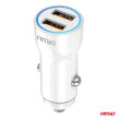 Ładowarka samochodowa 2x USB-A AMIO-03879 - 2