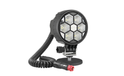 Lampy robocze z diodami LED 12-24V - 1500lm - 2500lm - wiązka rozproszona / skupiona -  z uchwytem magnetycznym 
