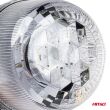 Lampa ostrzegawcza błyskowa kogut 24 LED W25B 12V 24V AMIO-03341 - 2