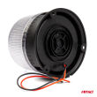 Lampa ostrzegawcza błyskowa kogut 24 LED W25B 12V 24V AMIO-03341 - 4