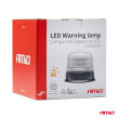 Lampa ostrzegawcza błyskowa kogut 24 LED W25B 12V 24V AMIO-03341 - 7