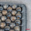 Mata na fotel szara koraliki CSM-01 AMIO-01385 - 5