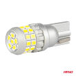 Żarówki LED CANBUS T10 W5W 30SMD 2016 White 12V 24V AMIO-04233 - 4