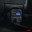 Transmiter samochodowy FM 2×USB-A 1×USB 12V 24V AMIO-04649 - 2
