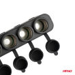 Rozdzielacz rozgałęźnik gniazda zapalniczki PD30W QC3.0 12/24V max 216W AMIO-04175 - 2