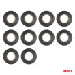 Taśmy izolacyjne PVC zestaw 10szt. czarne 19mm x 20m x 0.13mm AMIO-04844 - 6