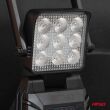 Lampa robocza przenośna biała z funkcją lampy ostrzegawczej 15W (BATT) AMIO-04865 - 5