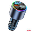 Transmiter samochodowy FM 1×USB-A 1×USB-C 12V 24V AMIO-04655 - 7