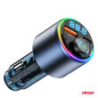 Transmiter samochodowy FM 1×USB-A 1×USB-C 12V 24V AMIO-04655 - 8
