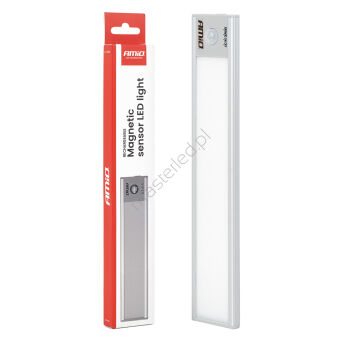 Bezprzewodowa lampa LED z czujnikiem ruchu 1.2W 1000mAh USB-C 23cm (BATT) AMIO-04893