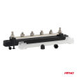 Blok rozdzielczy masy plusa bus bar M6 12V - 48V 150A AMIO-03808 - 3