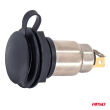 Dodatkowe gniazdo zasilania z klapką skręcane 250W 12V 24V AMIO-04462 - 2