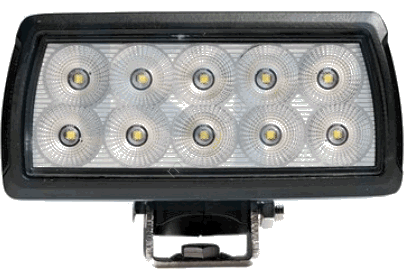 Lampa robocza LED, 50W, rozproszona, prostokątna do Massey Ferguson