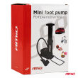 Pompka nożna MINI PU03 metalowa z manometrem AMIO-02147 - 7