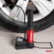 Pompka nożna MINI PU03 metalowa z manometrem AMIO-02147 - 9