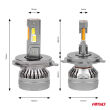Żarówki samochodowe LED seria HP Full Canbus H4/H19 12V 24V 6500K AMIO-03673 - 6