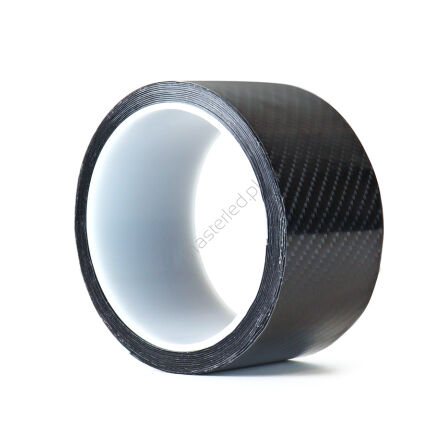 Taśma ochronna carbon czarna 3m x 50mm AMIO-02597