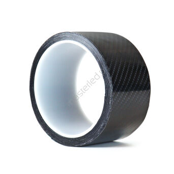 Taśma ochronna carbon czarna 3m x 50mm AMIO-02597