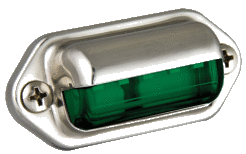 Lampa do oświetlenia schodów, zielona, 24V