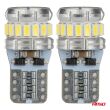 Żarówki LED CANBUS T10 W5W 16SMD 2SMD 3014 3030 White 12V 24V AMIO-04260 - 2