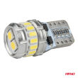 Żarówki LED CANBUS T10 W5W 16SMD 2SMD 3014 3030 White 12V 24V AMIO-04260 - 3