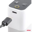 Mini kompresor rowerowy bezprzewodowy bezszczotkowy z wyświetlaczem LED 40W USB-C AMIO-04946 - 7