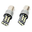 Żarówki LED CANBUS 2835 15SMD 1156 BA15S P21W R10W R5W White 12V 24V AMIO-01293 - 2