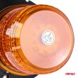 Lampa ostrzegawcza błyskowa kogut 80 LED magnes R10 12V 24V W14M AMIO-01503 - 2