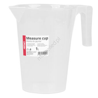 Miarka uniwersalna do płynów cieczy wody 1000 ml AMIO-04050
