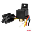 Przekaźnik samochodowy wiązka gniazdo 5 PIN 12V 40A AMIO-03510 - 2