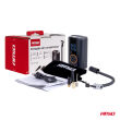 Kompresor samochodowy bezprzewodowy z wyświetlaczem LED 40W USB-C ACOMP-25 AMIO-04414 - 6