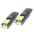 Żarówki LED W5W CANBUS 10SMD 3030 T10 12V 24V AMIO-02447 - 4