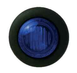Okrągła lampa obrysowa niebieska 181BME