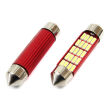 Żarówki LED CANBUS 4014 20SMD Festoon C5W C10W C3W 41mm White 12V 24V AMIO-01634 - 2
