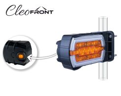 LZD 2789/R1 Lampa zespolona przednia CLEOfront z kierunkowskazem bocznym, wersja na rurę ø20÷30 mm