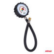 Ciśnieniomierz analogowy manometr z wężem 30cm 12 bar AMIO-04468 - 6