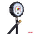 Ciśnieniomierz analogowy manometr z wężem 30cm 12 bar AMIO-04468 - 8