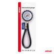 Ciśnieniomierz analogowy manometr z wężem 30cm 12 bar AMIO-04468 - 9