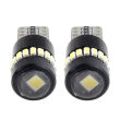 Żarówki LED CANBUS 18SMD 3014 + 1SMD 1SMD T10 W5W White 12V 24V AMIO-02446 - 4
