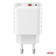 Ładowarka sieciowa Quick Charge GaN 38W USB-A + USB-C AMIO-04287 - 3