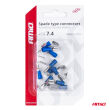 Konektory żeńskie rozgałęźne płaskie 7.4 1.5-2.5mm2 15A 10 szt. AMIO-03069 - 4