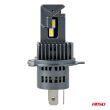 Żarówki samochodowe LED F25 SILVER FULL CANBUS 58W H4 H19 12V 24V AMIO-04703 - 4