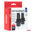Żarówki samochodowe LED F25 SILVER FULL CANBUS 58W H4 H19 12V 24V AMIO-04703 - 7