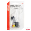Złącze elektryczne wodoodporne zestaw 2 PIN 2.2mm AMIO-04346 - 5