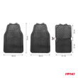 Dywaniki uniwersalne PVC CM-02 AMIO-04886 - 4